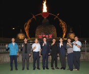 금산군, 2023 충청남도체육대회 돌탑성화대 완공
