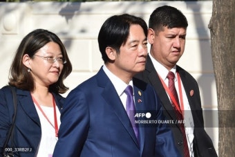 '대만 부총통 美방문에' 중국, 대만 주변서 군사 훈련