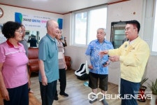 박동식 사천시장, 경로당 무더위쉼터 현장 점검