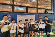 옥천 죽향초등학교 소프트테니스부, 49회 문화체육관광부장관기 여초 단체전 준우승