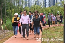 명품 맨발걷기 도시 하남시, 구산둘레길 걸으며 힐링하세요