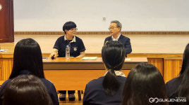 경주 선덕여고, 정호승 詩人과 함께 하는 시 낭송회 개최