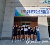보은여자중학교, 충북도 학교스포츠클럽대회 탁구 준우승 차지