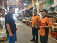 평창소방서, 추석 연휴 대비 전통시장 현장 지도 방문