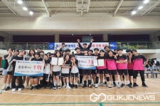 보은 속리산중학교, 킨볼 충북도대회 우승