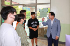 주광덕 남양주시장, 교육 현장 방문 소통의 장 마련