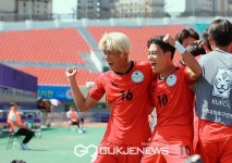 한국대학축구선발팀 김동진, 제22회 덴소컵 정기전 우수상 수상