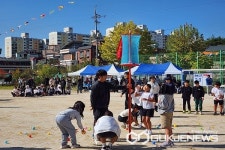 청주 용담초등학교, 학부모와 함께 체육대회 열어