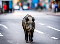 [속보] 부산 동래구 전자공고 인근 멧돼지 출몰, 포획중