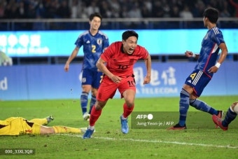 축구 3연패, 일본 한일전 2-1 꺾고 한국 금메달