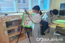 진천 초평초등학교, 가을맞이 도서관 행사 실시