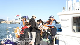 부산해경, 부경대학교 영도파출소 견학