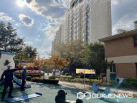 용인시 동백1동, 동백119안전센터와 민관합동 화재대피 훈련