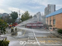 속초시, 보건소&속초소방서 화재예방 소방훈련 실시