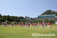 광주시립광지원농악단, 청와대에서 국립국악원 등과 콜라보 공연
