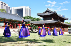 [국제포토] 고종의 외국공사 접견례 연회