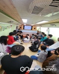 영동 구룡초등학교, 찾아가는 꿈의 책버스 운영