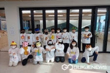 영동 부용초등학교, 예술꽃 나비 꽃 피우기 행사 실시