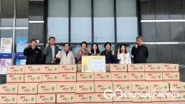 한국생활개선중앙연합회, 충주시 대소원면 취약계층 쌀국수 기탁