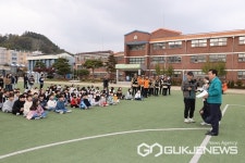 윤건영 충북교육감, 재난대응 안전한국훈련 현장 참관