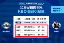 2023 플레이오프 3차전 경기일정·중계 '한국시리즈 예매'