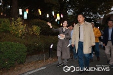 충북도, 대성로 122번길 지등 불빛축제 열려