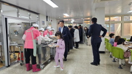 평창군, 지역 농산물로 만든 신선하고 질 좋은 학교급식 체험행사 개최