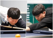 세계랭킹 1위 조명우, 매탄고 후배 정예성과 서울 월드컵 동반 4강 쾌거