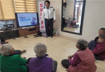 남원경찰서, 노암경로당 어르신 교통안전교육 실시
