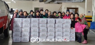 홍성군 곳곳에서 온기 담은 사랑의 김장김치 나눔