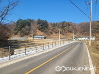 용인시, 어르신 보행안전...양지면 정수리 마을길 인도 설치