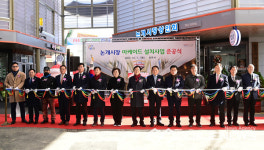 전통시장 장보기는 이제 아케이드 설치된 진주 논개시장으로