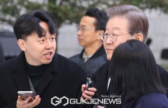 공직선거법 위반 공판 출석하는 이재명 대표