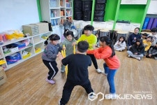 청주 대길초등학교, 틈새시간 몸활동 프로그램 운영