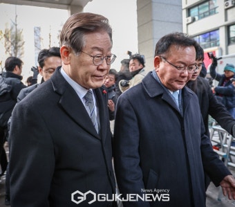 이재명 대표와 김부겸 전 총리, 비공개 회동