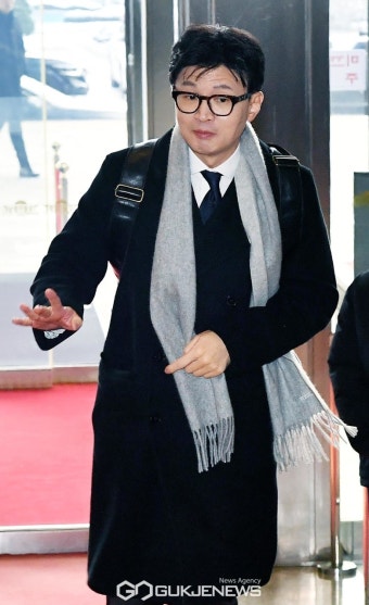국회 예결위 출석 하는 한동훈 법무부 장관