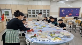 풍기북부초, 따뜻한 행복학교 프로그램 전교생 케이크 만들기 실시