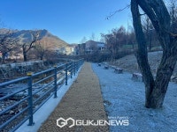 양주시, 울대리 송추1교 및 2교 산책로 조성 완료