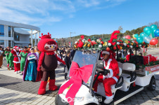 [국제포토] 순창발효테마파크 2023 크리스마스마켓 축제 퍼레이드