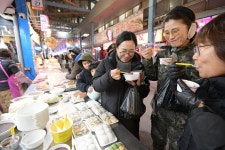 [포토]  논산시 전통시장 장보는 날