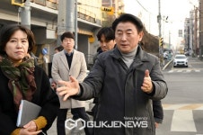 김동근 의정부 시장, 회룡초 어린이보호구역 현장점검
