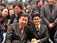 [포토] 청주 찾은 한동훈 이범석 청주시장님 반갑습니다
