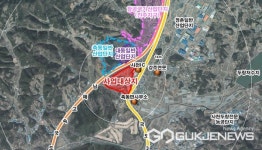 사천IC복합유통상업단지 도시개발사업 1단계 공사 완료