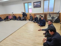 장수군 계북면장, 신년맞이 마을회관 순회 방문