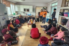 김상곤 익산소방서장, 농촌 어르신 대상 소방안전교육 실시