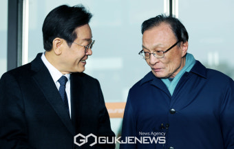 대화하는 이재명·이해찬