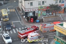 양천구 오목교중앙시장 인근 화재 발생