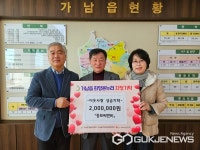 [포토] 여주시 (주)동보씨앤비, 가남읍 취약계층에 성금 200만 원 기탁