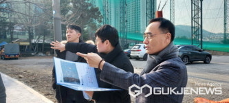 용인시 수지구, 시민 불편 해소 사업 현장 등 방문 점검
