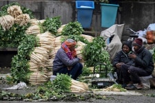 인도 뉴델리 시장 풍경